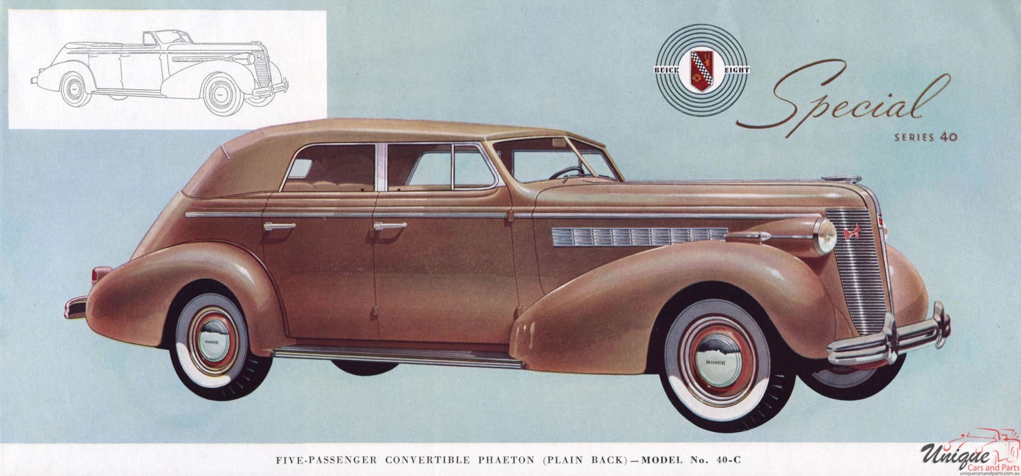 1937 Buick Brochure Page 14